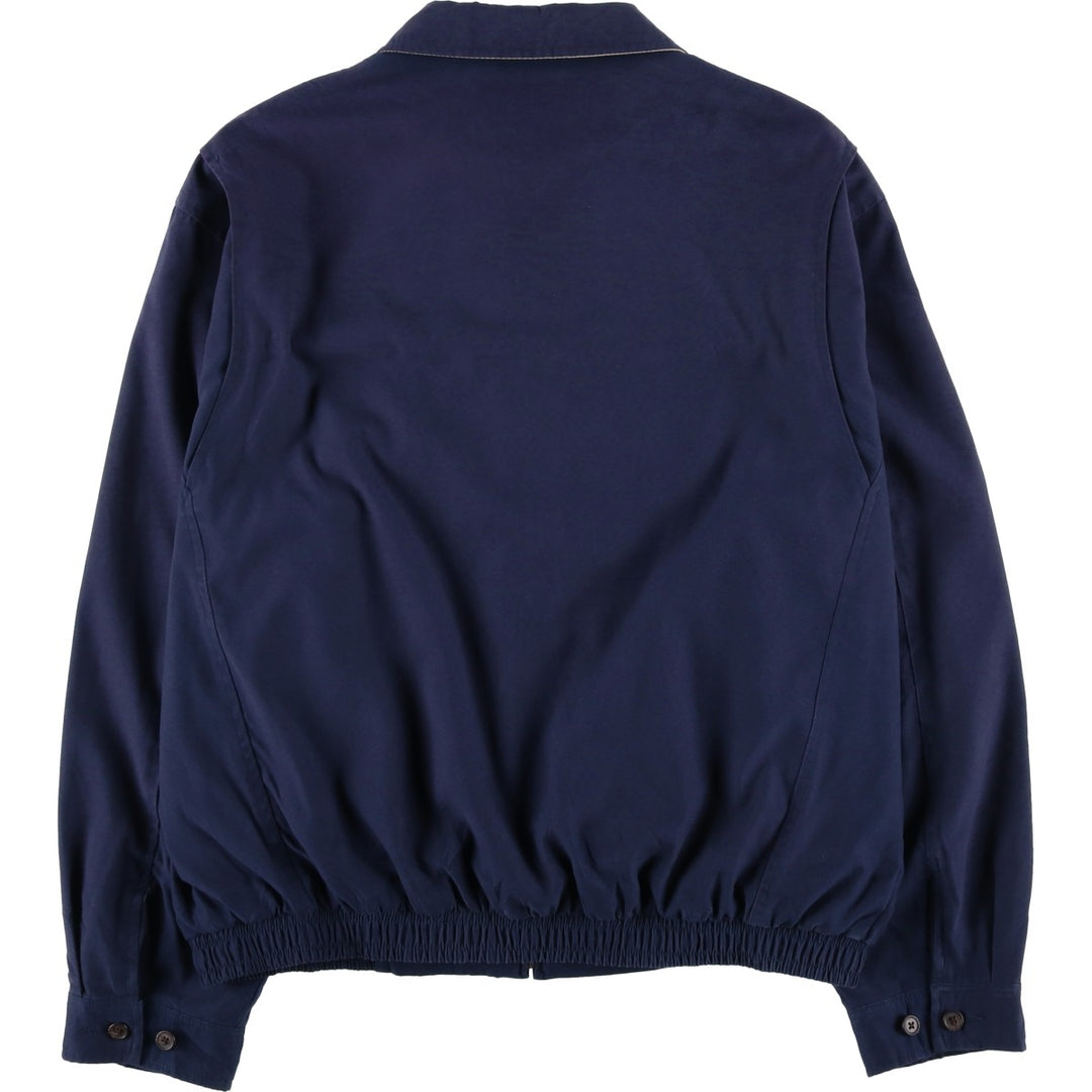 Ralph Lauren POLO by Ralph Lauren Swing Top Sports Jacket Men's L size polyester navy blue type Vintage Second Hand