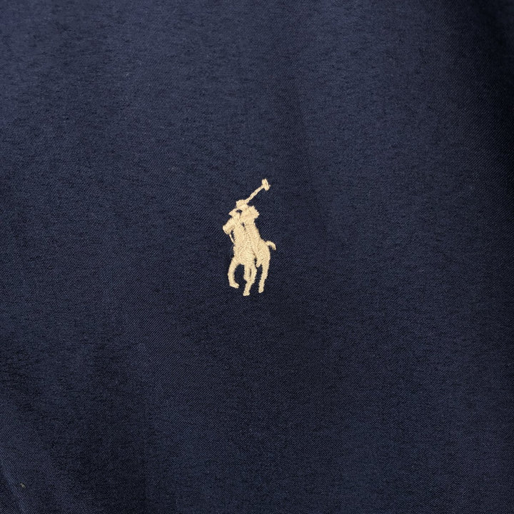 Ralph Lauren POLO RALPH LAUREN Swing Top Sports Jacket Men's L size polyester blue type Vintage Second Hand