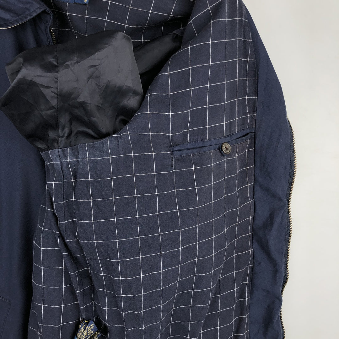 Ralph Lauren POLO RALPH LAUREN Swing Top Sports Jacket Men's L size polyester blue type Vintage Second Hand