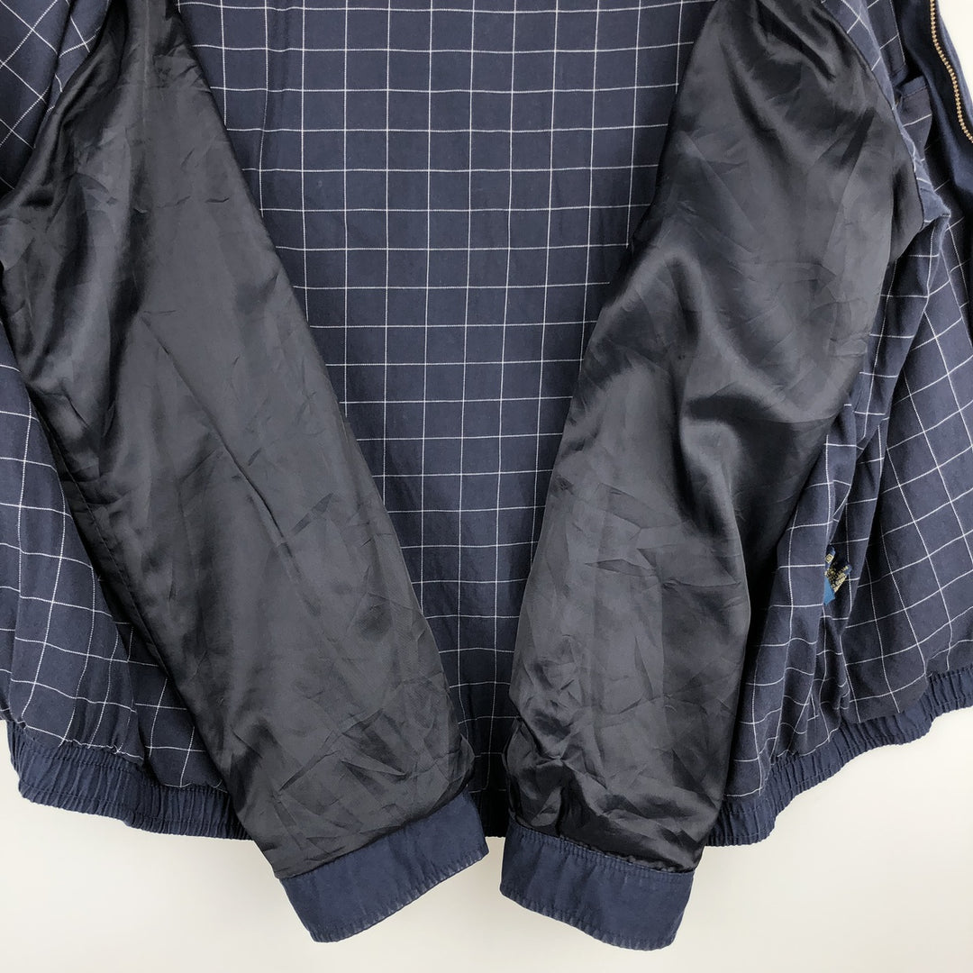 Ralph Lauren POLO RALPH LAUREN Swing Top Sports Jacket Men's L size polyester blue type Vintage Second Hand