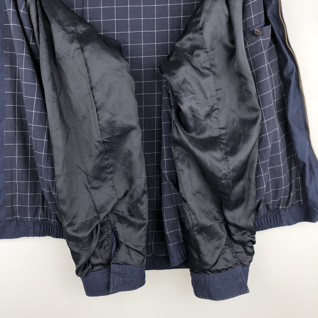 Ralph Lauren POLO RALPH LAUREN Swing Top Sports Jacket Men's L size polyester blue type Vintage Second Hand