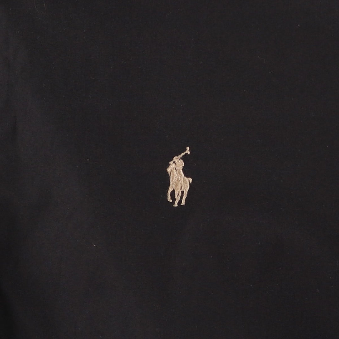 Ralph Lauren POLO by Ralph Lauren Mercedes-Benz Swing Top Sport Jacket, Men's Size XL (approx.) polyester black type Vintage Second Hand