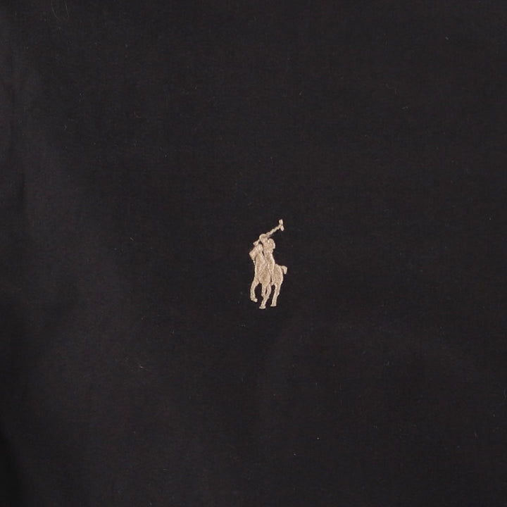 Ralph Lauren POLO by Ralph Lauren Mercedes-Benz Swing Top Sport Jacket, Men's Size XL (approx.) polyester black type Vintage Second Hand