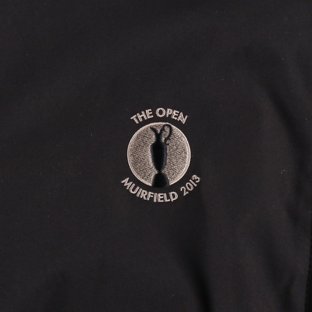 Ralph Lauren POLO by Ralph Lauren Mercedes-Benz Swing Top Sport Jacket, Men's Size XL (approx.) polyester black type Vintage Second Hand