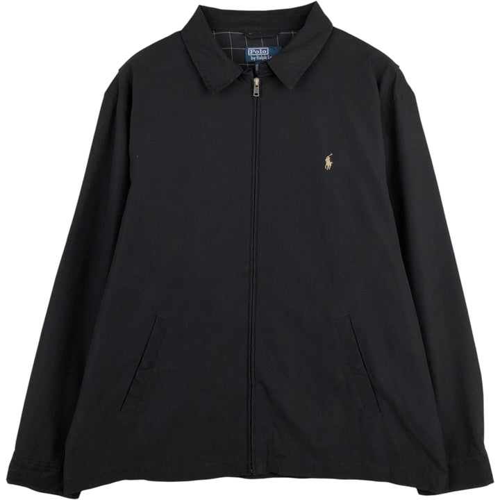 Ralph Lauren POLO by Ralph Lauren Swing Top Sports Jacket Men's XL polyester black type Vintage Second Hand