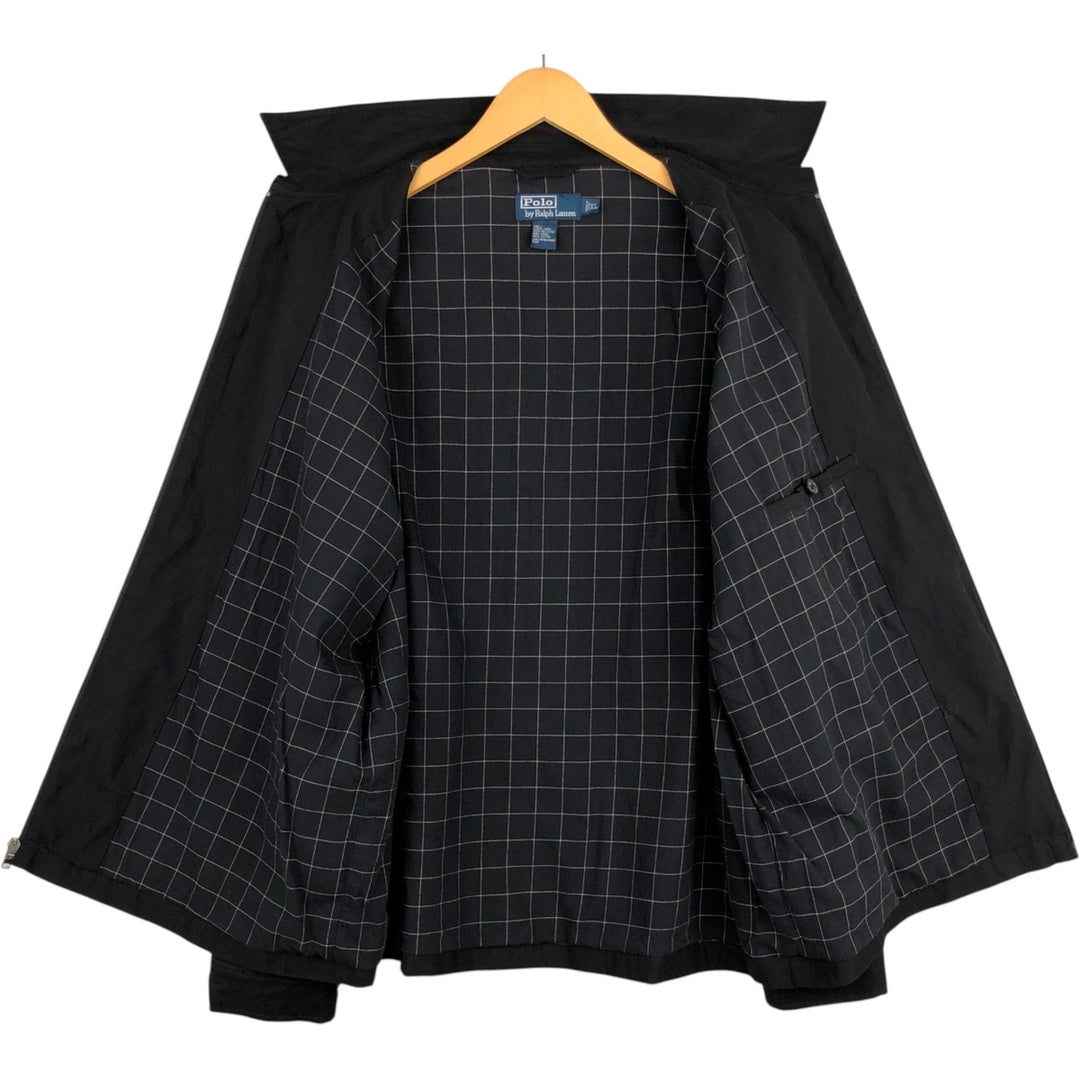 Ralph Lauren POLO by Ralph Lauren Swing Top Sports Jacket Men's XL polyester black type Vintage Second Hand