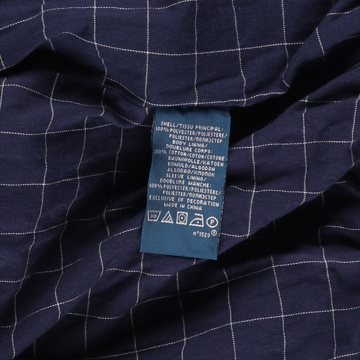 Ralph Lauren POLO by Ralph Lauren Swing Top Sports Jacket Men's L size polyester navy blue type Vintage Second Hand