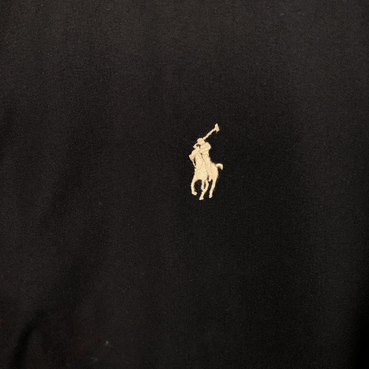Ralph Lauren POLO RALPH LAUREN Swing Top Sports Jacket Men's XXL polyester black type Vintage Second Hand