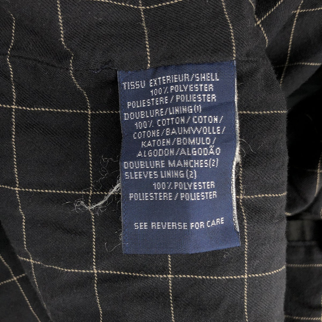 Ralph Lauren POLO by Ralph Lauren Swing Top Sports Jacket Men's L size polyester black type Vintage Second Hand