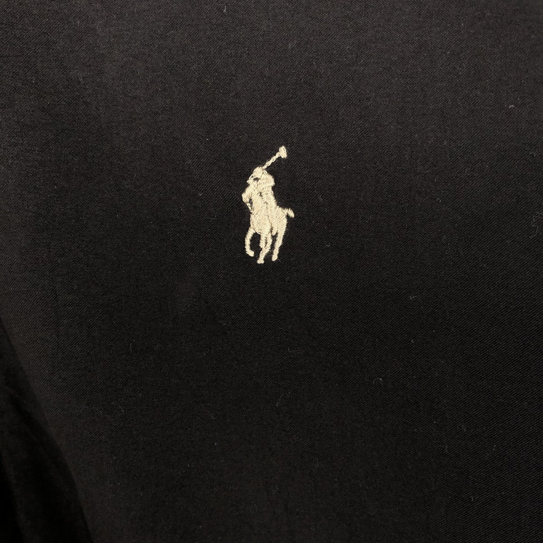 Ralph Lauren POLO by Ralph Lauren Swing Top Sports Jacket Men's L size polyester black type Vintage Second Hand