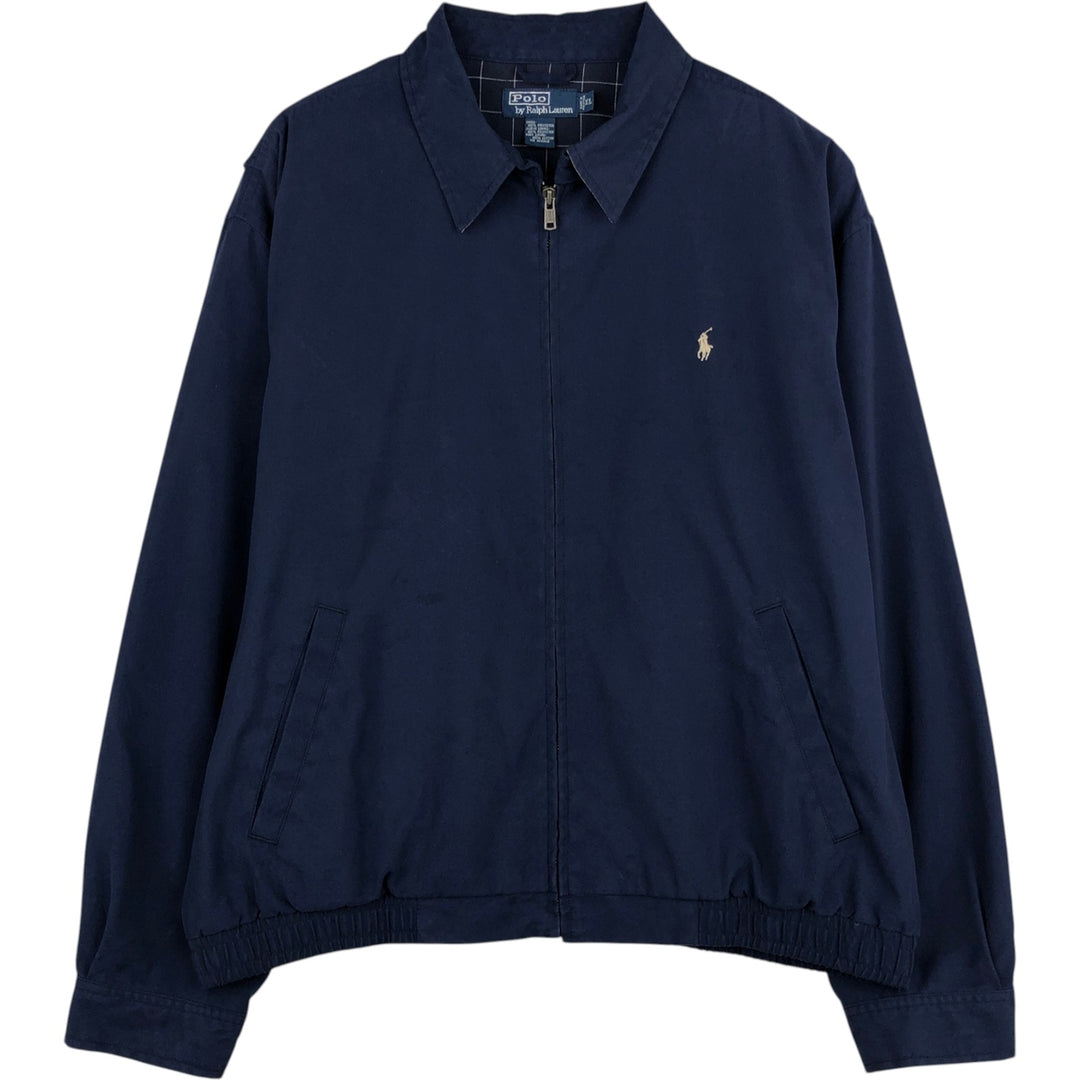 Ralph Lauren POLO by Ralph Lauren Swing Top Sports Jacket Men's XL polyester blue type Vintage Second Hand