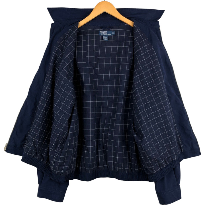 Ralph Lauren POLO by Ralph Lauren Swing Top Sports Jacket Men's XL polyester blue type Vintage Second Hand