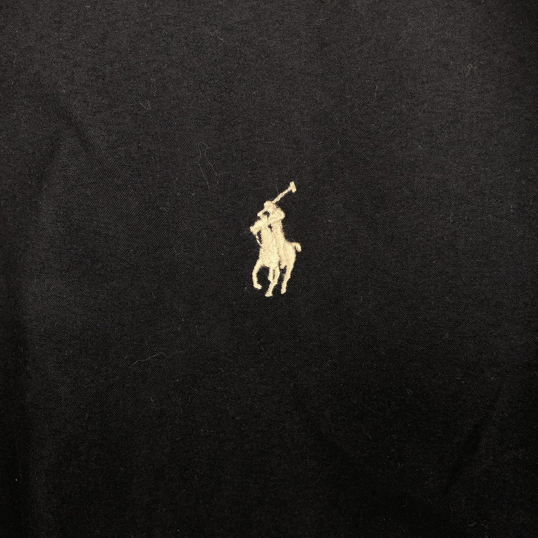 Ralph Lauren POLO by Ralph Lauren Swing Top Sports Jacket Men's L size cotton black type Vintage Second Hand