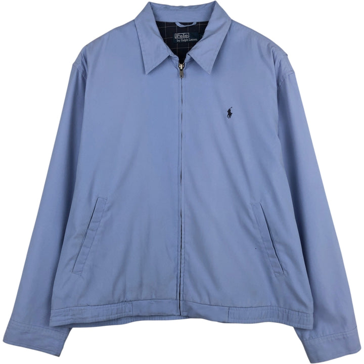 Ralph Lauren POLO by Ralph Lauren Swing Top Sports Jacket Men's XL polyester Blue type light blue Vintage Second Hand