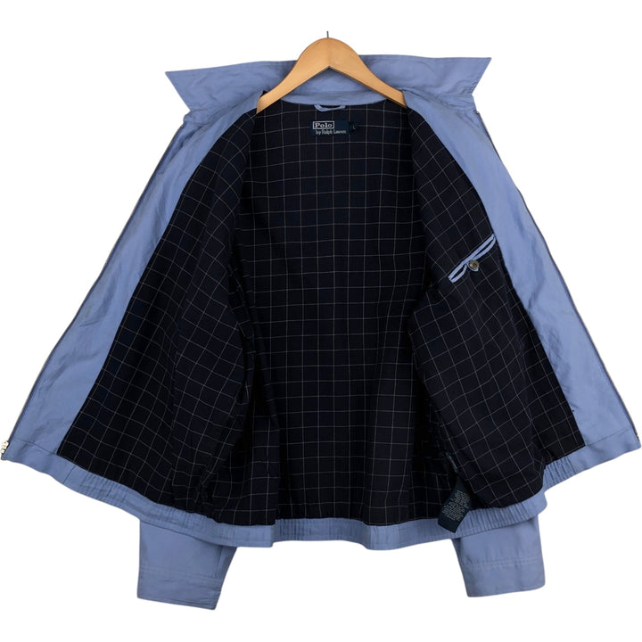 Ralph Lauren POLO by Ralph Lauren Swing Top Sports Jacket Men's XL polyester Blue type light blue Vintage Second Hand