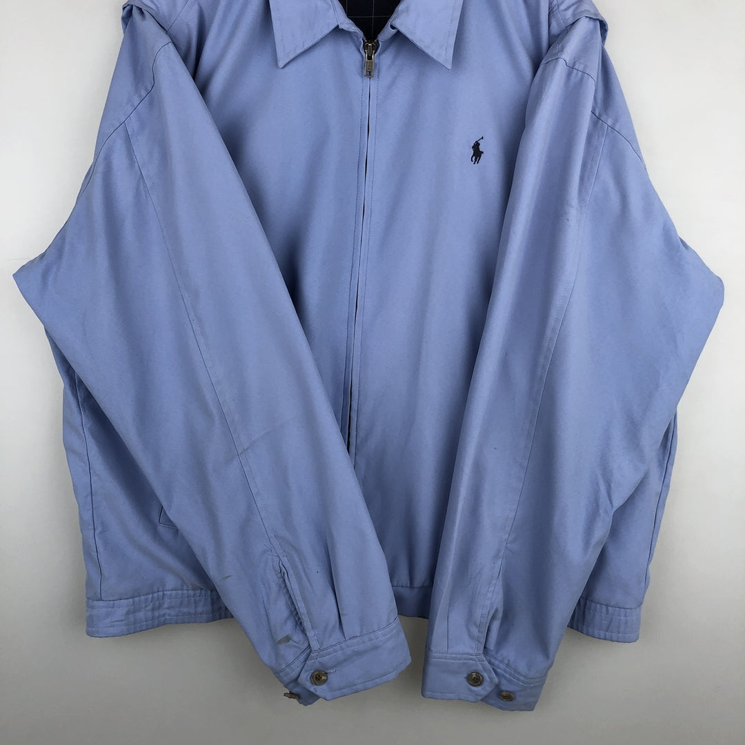 Ralph Lauren POLO by Ralph Lauren Swing Top Sports Jacket Men's XL polyester Blue type light blue Vintage Second Hand
