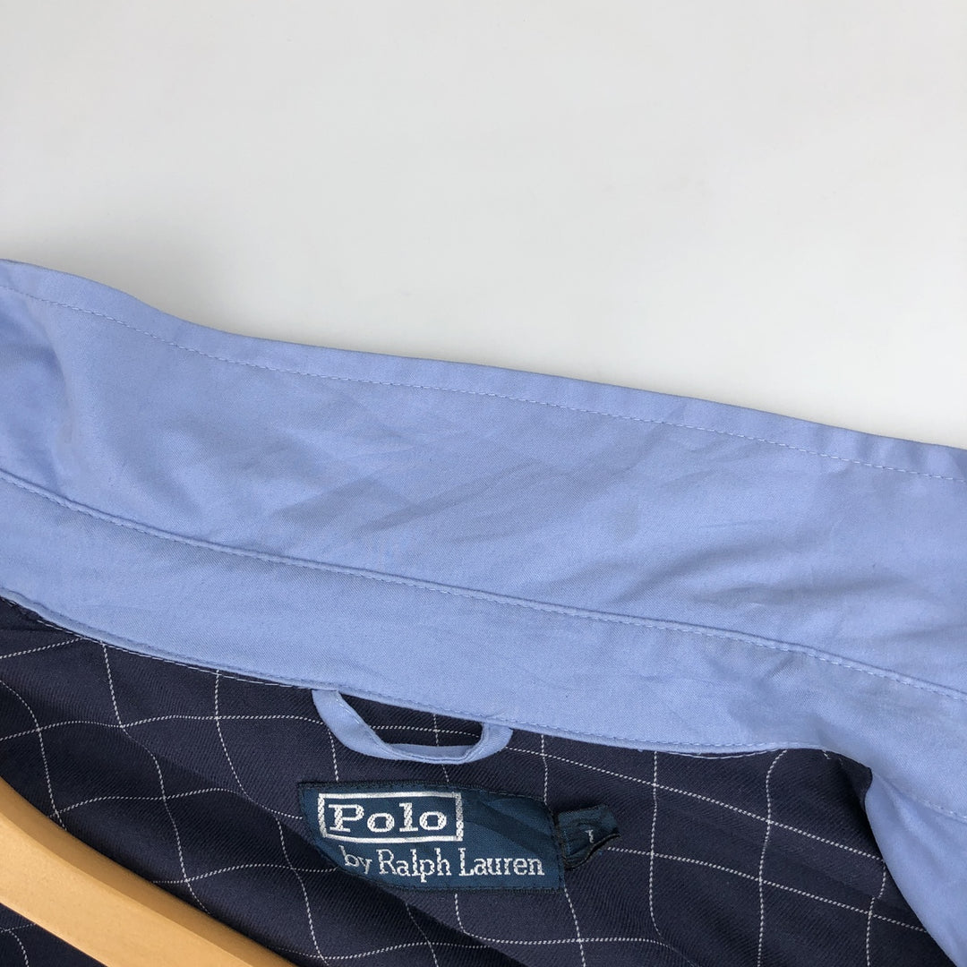 Ralph Lauren POLO by Ralph Lauren Swing Top Sports Jacket Men's XL polyester Blue type light blue Vintage Second Hand