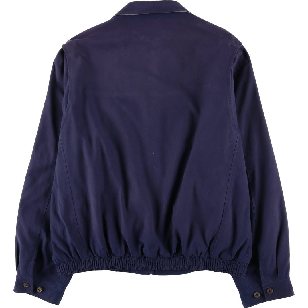 Ralph Lauren POLO by Ralph Lauren Swing Top Sports Jacket Men's L size unclear navy blue type Vintage Second Hand