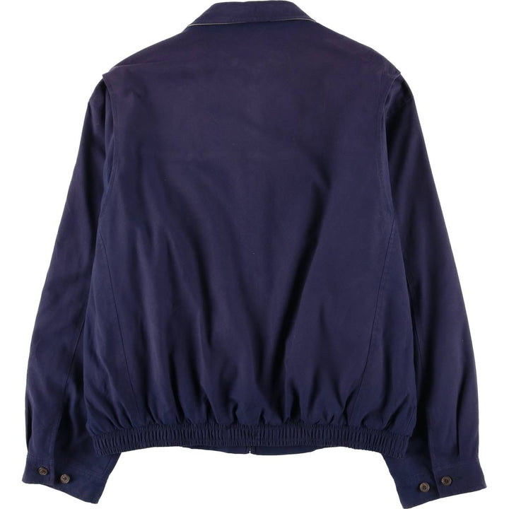 Ralph Lauren POLO by Ralph Lauren Swing Top Sports Jacket Men's L size unclear navy blue type Vintage Second Hand