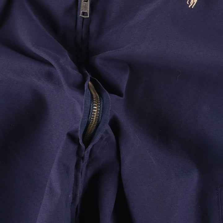 Ralph Lauren POLO by Ralph Lauren Swing Top Sports Jacket Men's L size unclear navy blue type Vintage Second Hand