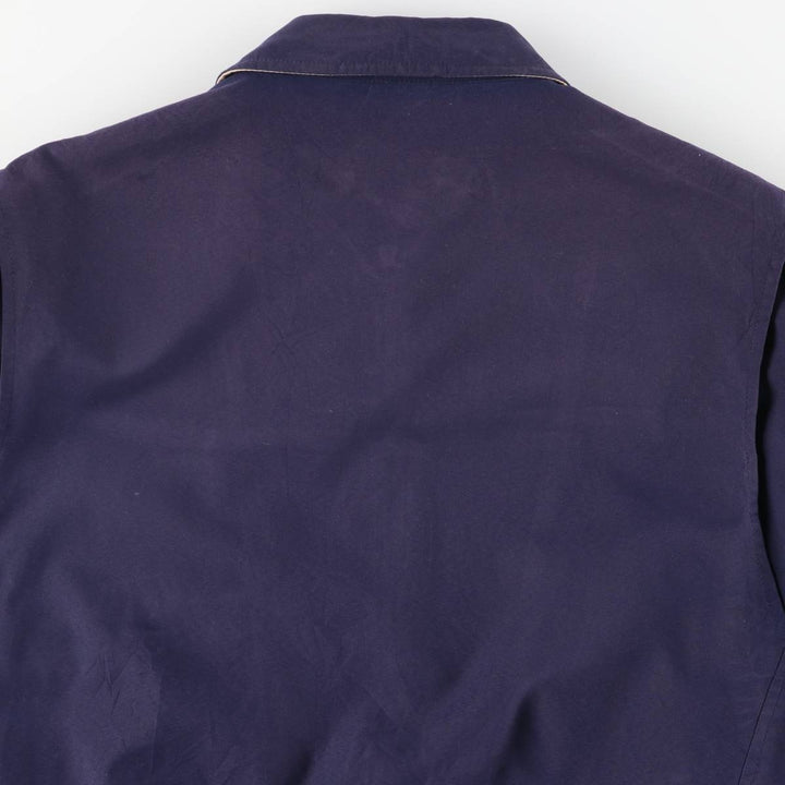 Ralph Lauren POLO by Ralph Lauren Swing Top Sports Jacket Men's L size unclear navy blue type Vintage Second Hand