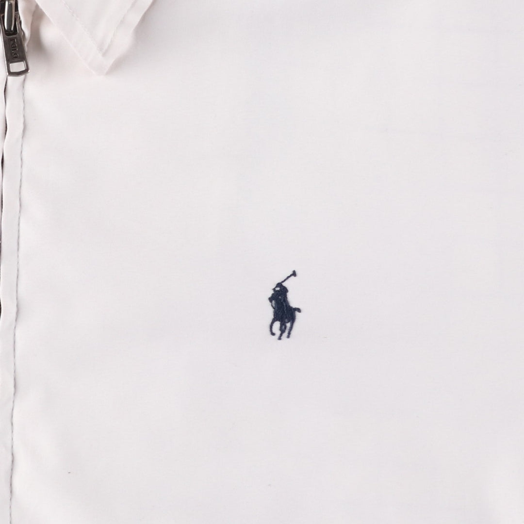 Ralph Lauren POLO GOLF Swing Top Sports Jacket, Men's Size M polyester white type Vintage Second Hand
