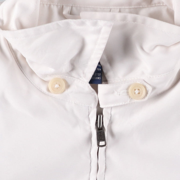Ralph Lauren POLO GOLF Swing Top Sports Jacket, Men's Size M polyester white type Vintage Second Hand
