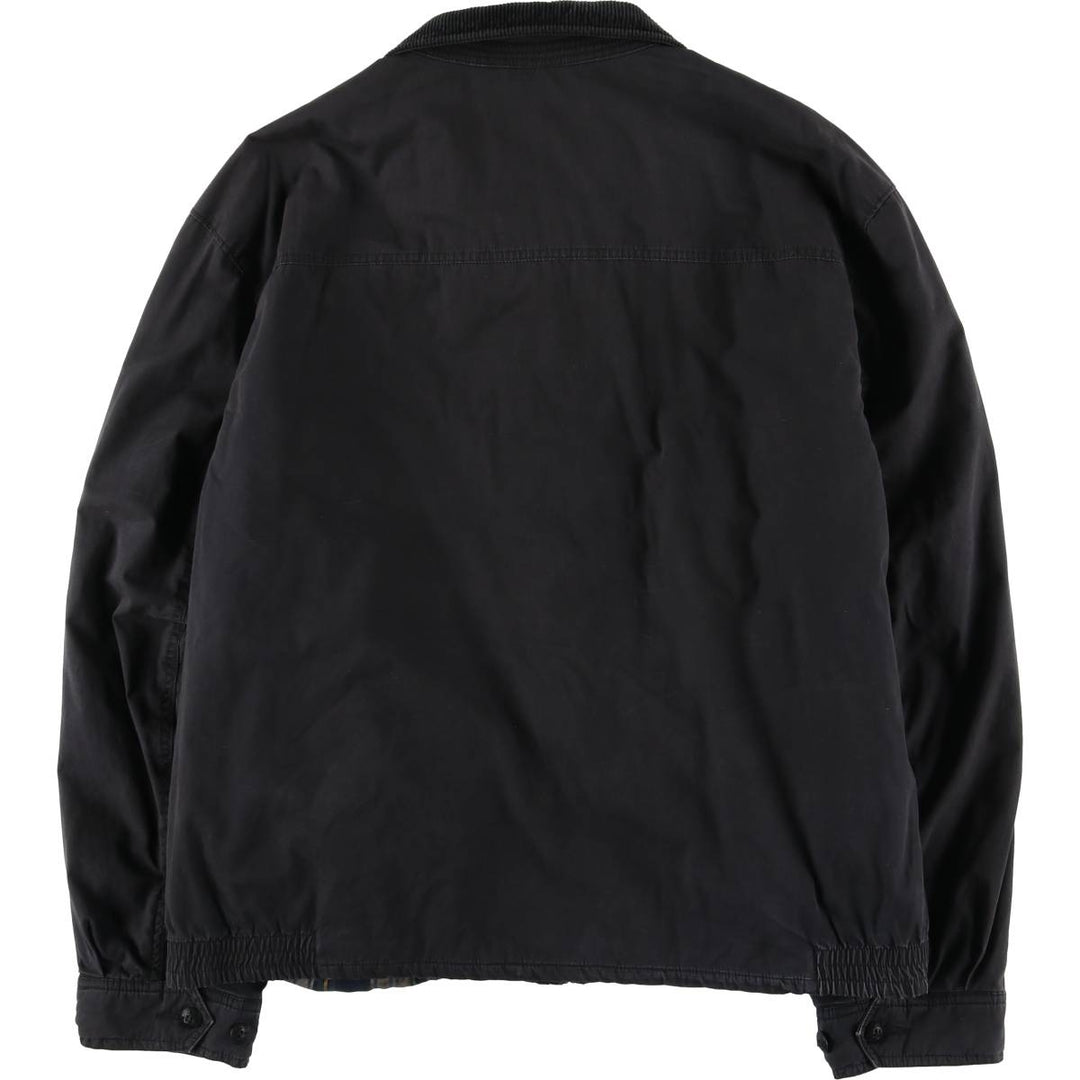 Ralph Lauren POLO by Ralph Lauren Swing Top Sports Jacket, Men's Size XXXL (approx.) cotton black type Vintage Second Hand