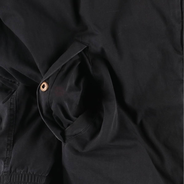 Ralph Lauren POLO by Ralph Lauren Swing Top Sports Jacket, Men's Size XXXL (approx.) cotton black type Vintage Second Hand