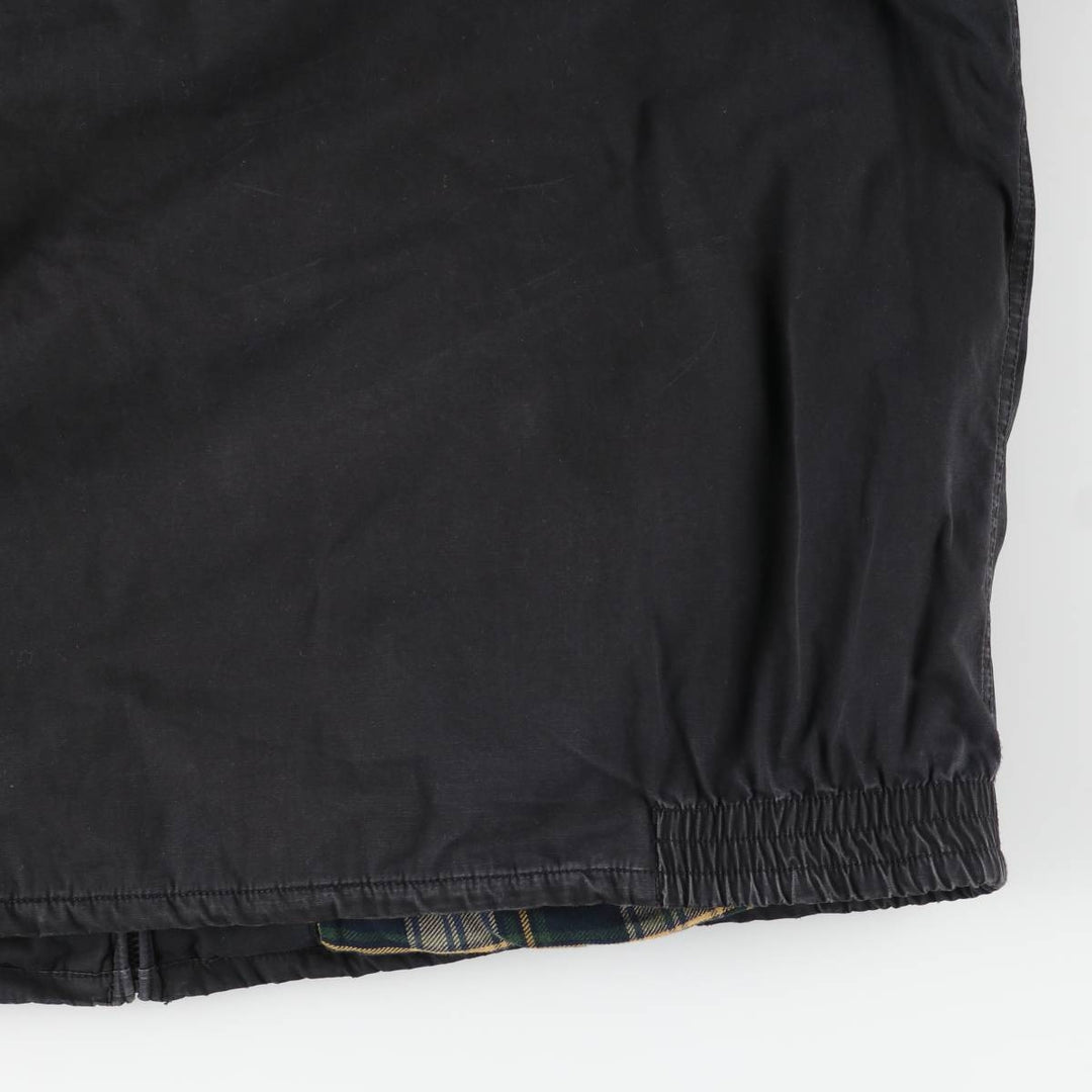 Ralph Lauren POLO by Ralph Lauren Swing Top Sports Jacket, Men's Size XXXL (approx.) cotton black type Vintage Second Hand