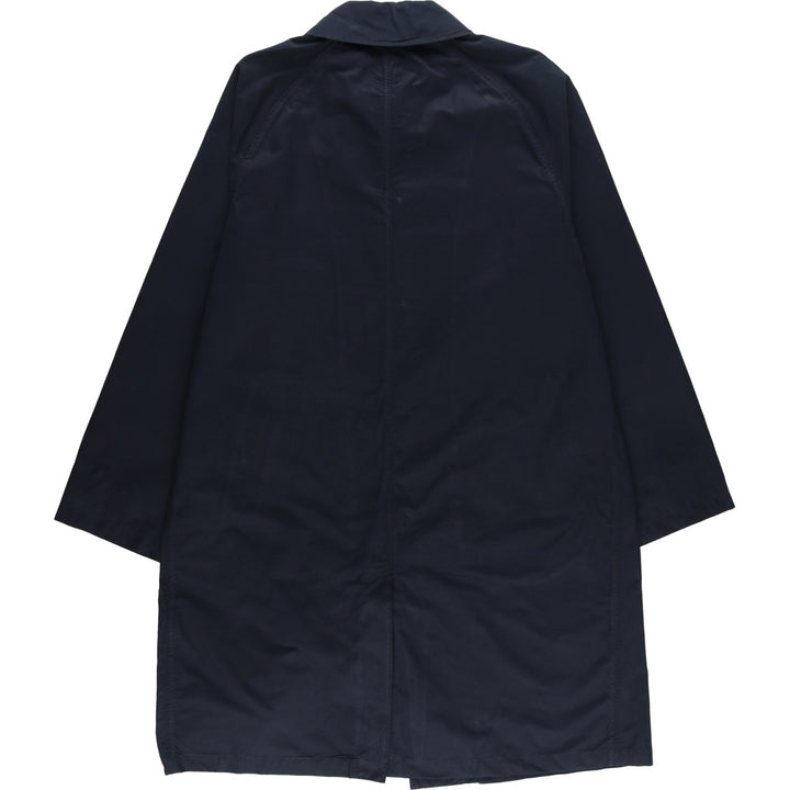 Ralph Lauren POLO by Ralph Lauren Balmacaan Coat, Men's Size M cotton navy blue type Vintage Second Hand