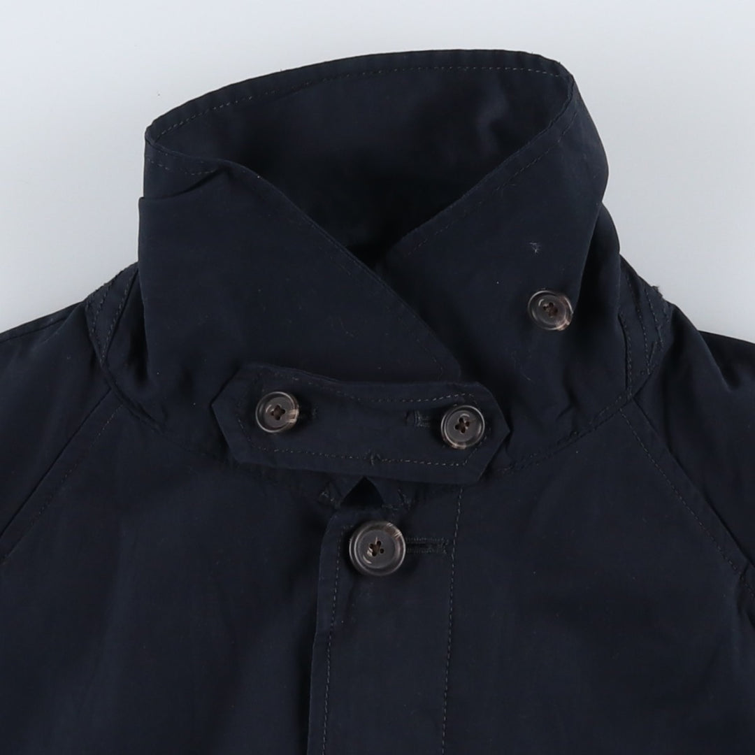 Ralph Lauren POLO by Ralph Lauren Balmacaan Coat, Men's Size M cotton navy blue type Vintage Second Hand