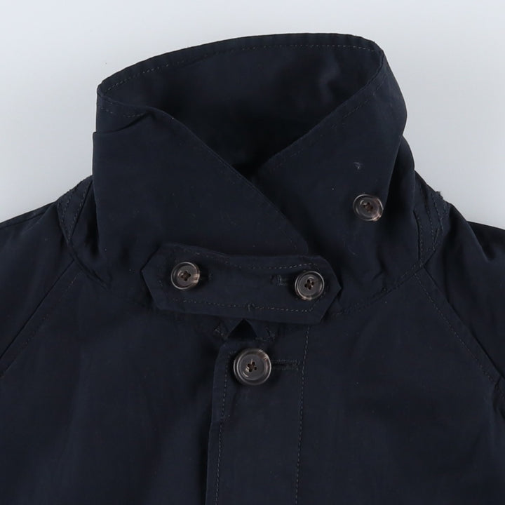 Ralph Lauren POLO by Ralph Lauren Balmacaan Coat, Men's Size M cotton navy blue type Vintage Second Hand