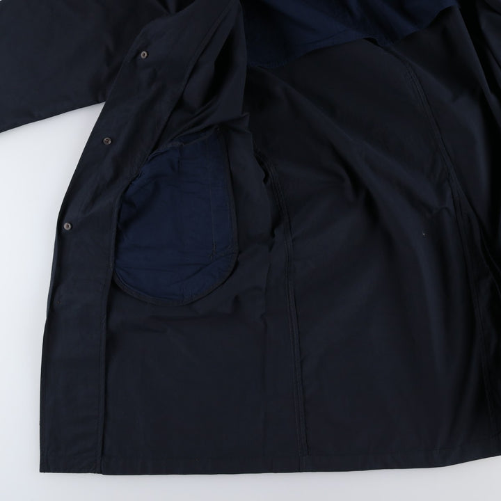 Ralph Lauren POLO by Ralph Lauren Balmacaan Coat, Men's Size M cotton navy blue type Vintage Second Hand
