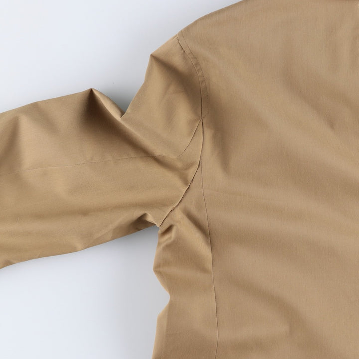 Burberry's Balmacaan Coat (Spanish-made), Men's Size M (approx.) polyester Beige type Vintage Second Hand