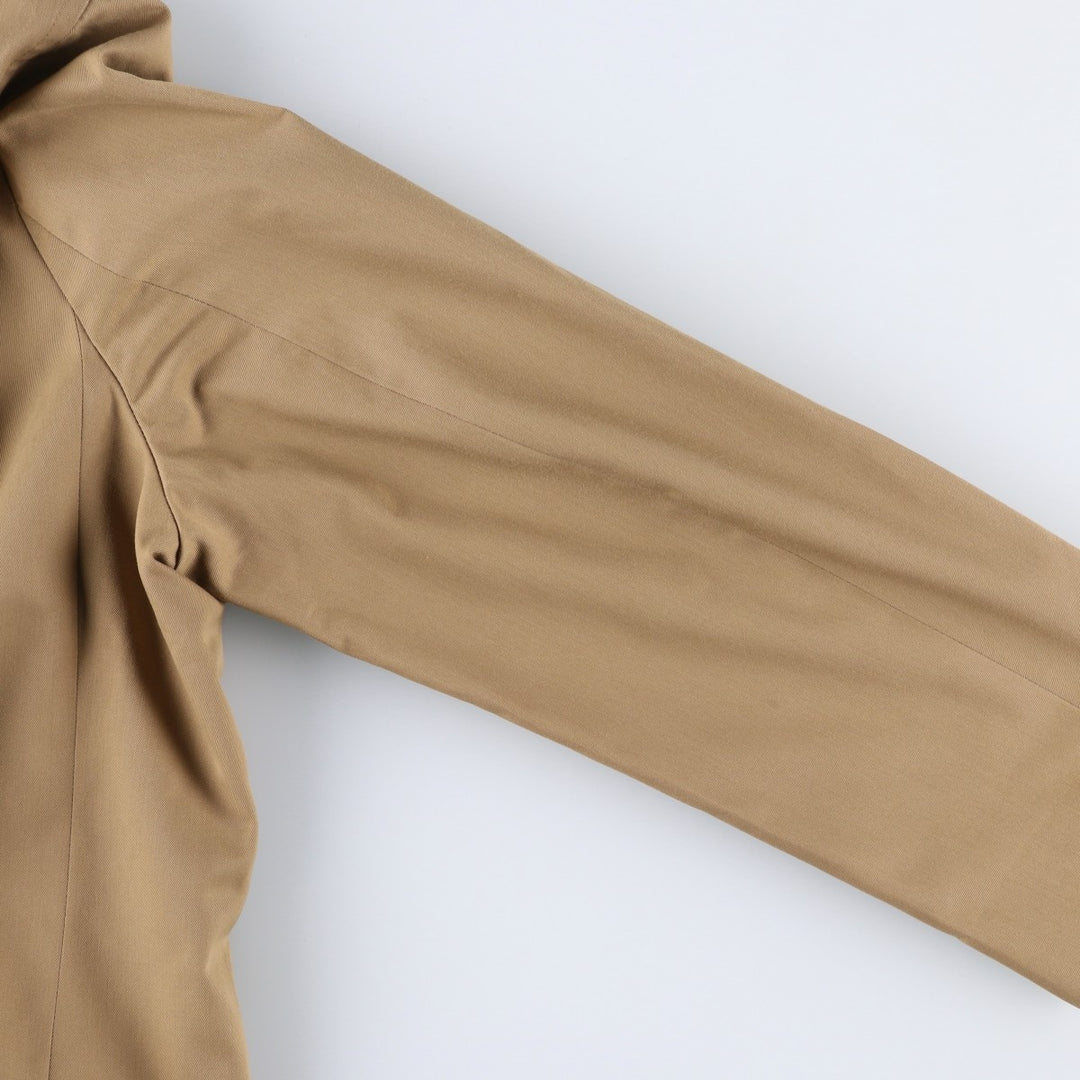 Burberry's Balmacaan Coat (Spanish-made), Men's Size M (approx.) polyester Beige type Vintage Second Hand