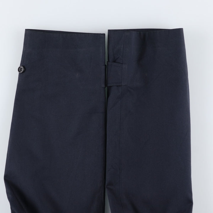 Burberry's BURBERRYS LONDON Balmacaan Coat, Made in England, Men's XL cotton navy blue type Vintage Second Hand