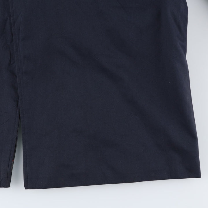 Burberry's BURBERRYS LONDON Balmacaan Coat, Made in England, Men's XL cotton navy blue type Vintage Second Hand