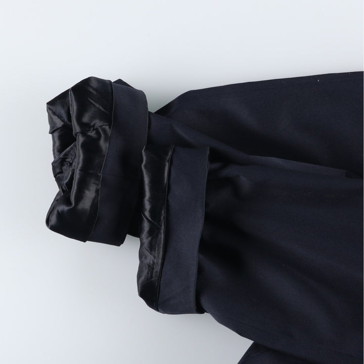 Burberry's BURBERRYS LONDON Balmacaan Coat, Made in England, Men's XL cotton navy blue type Vintage Second Hand