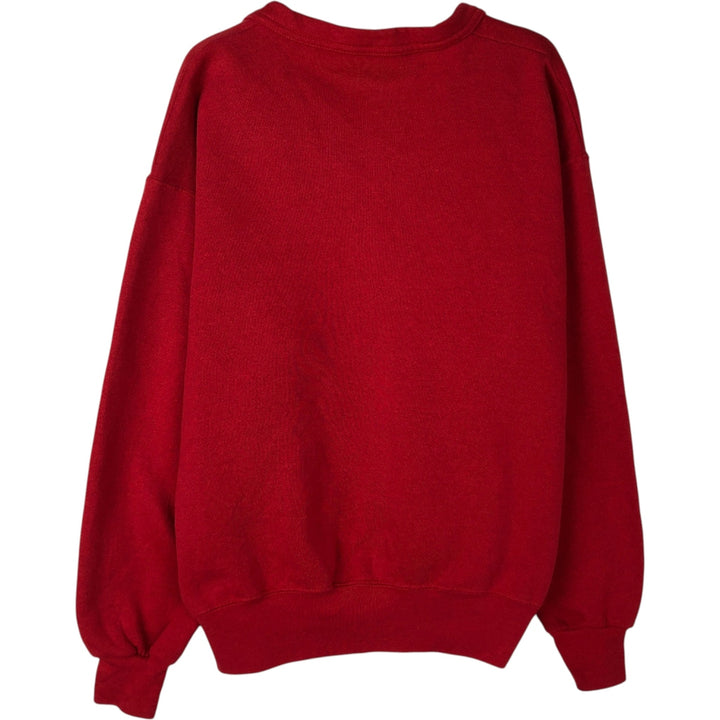 90'S Fruit of the Loom College Cardigan, Men's Size XL (approx.), Vintage cotton red type Vintage Second Hand