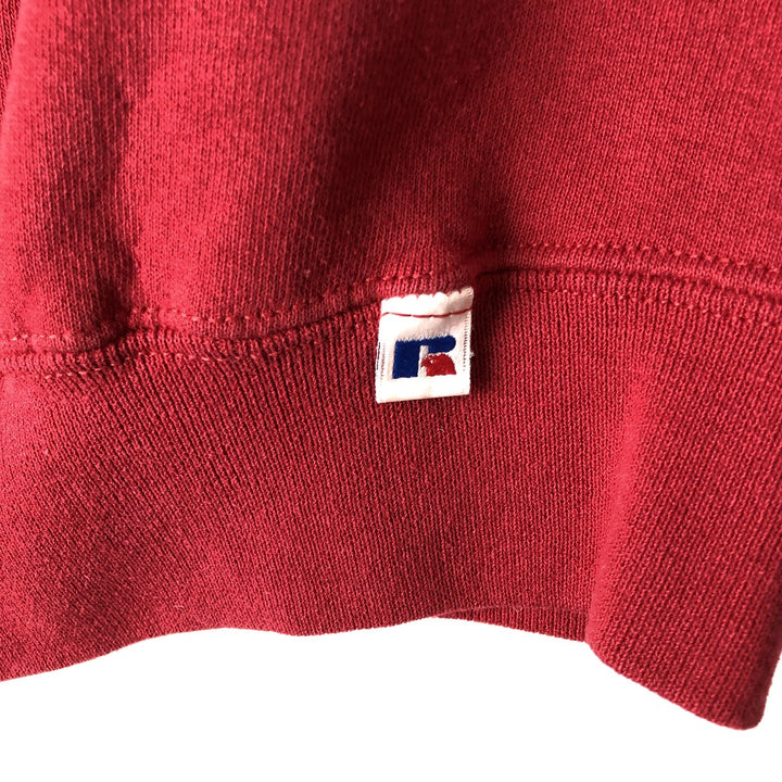 90'S Russell Athletic College Sweatshirt, Men's Size M (approx.), Vintage cotton red type Vintage Second Hand
