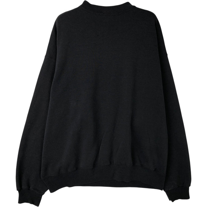 Vintage 90'S Hanes college sweatshirt, size XL, men's unclear black type Vintage Second Hand