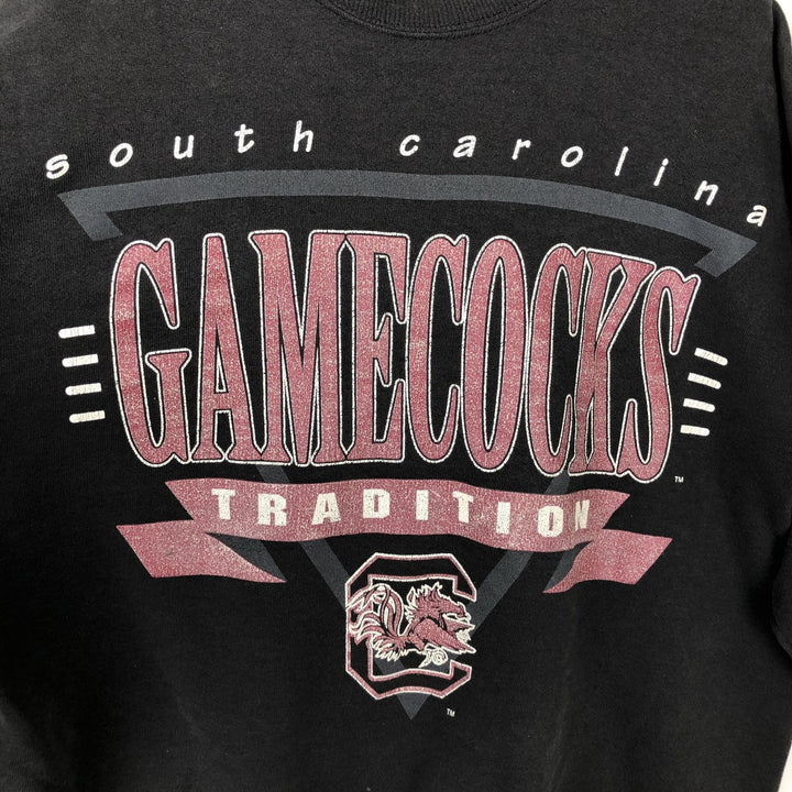 Vintage 90'S Hanes college sweatshirt, size XL, men's unclear black type Vintage Second Hand