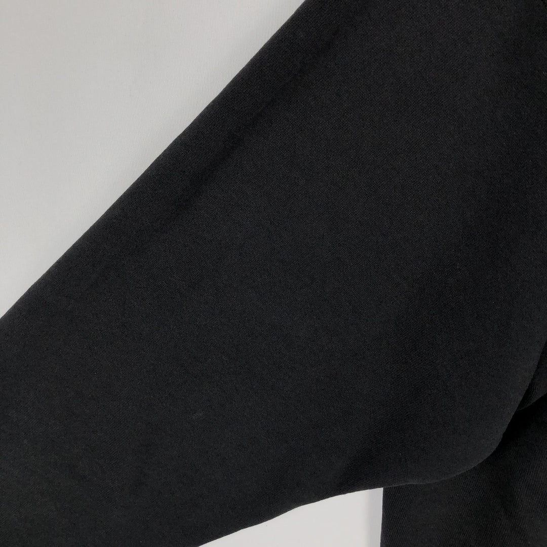 Vintage 90'S Hanes college sweatshirt, size XL, men's unclear black type Vintage Second Hand