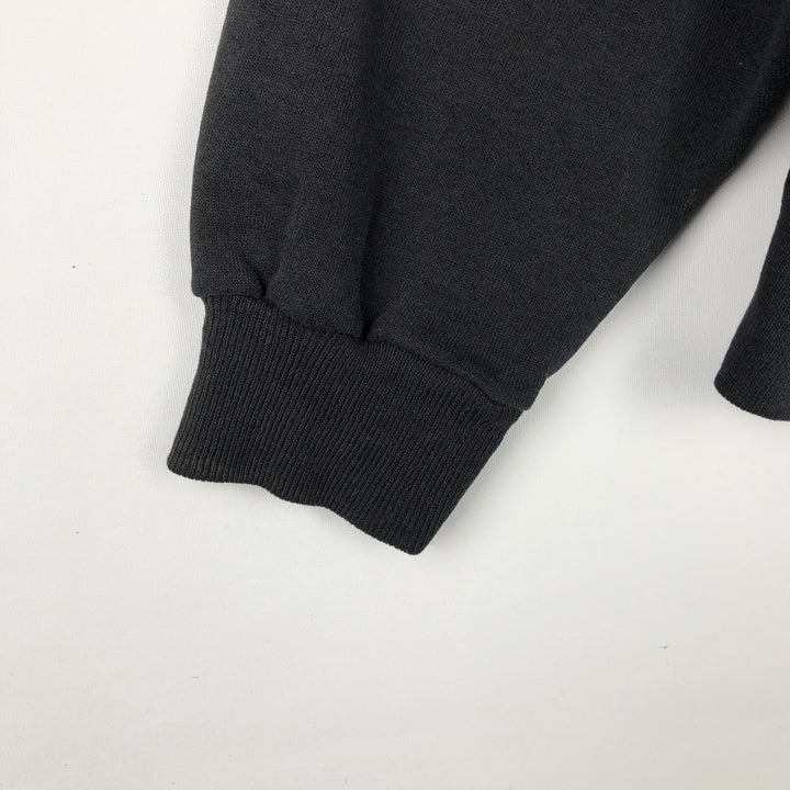 Vintage 90'S Hanes college sweatshirt, size XL, men's unclear black type Vintage Second Hand