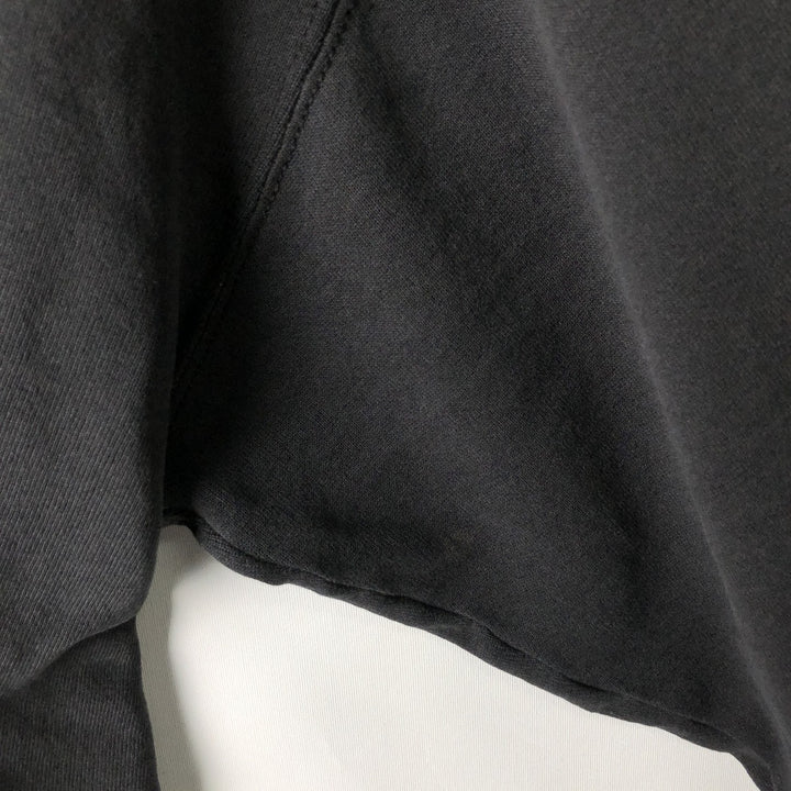 Vintage 90'S Hanes college sweatshirt, size XL, men's unclear black type Vintage Second Hand