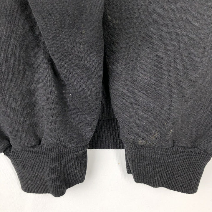 Vintage 90'S Hanes college sweatshirt, size XL, men's unclear black type Vintage Second Hand