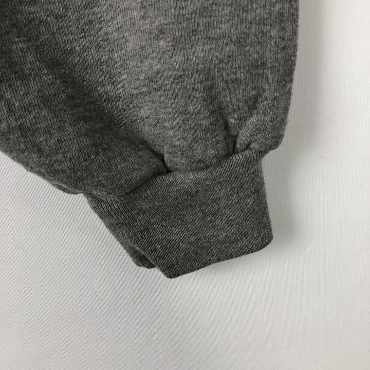 90'S Russell College Sweatshirt, Men's XXL equivalent, Vintage polyester gray type Vintage Second Hand