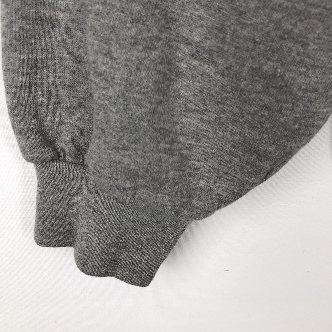 90'S Russell College Sweatshirt, Men's XXL equivalent, Vintage polyester gray type Vintage Second Hand