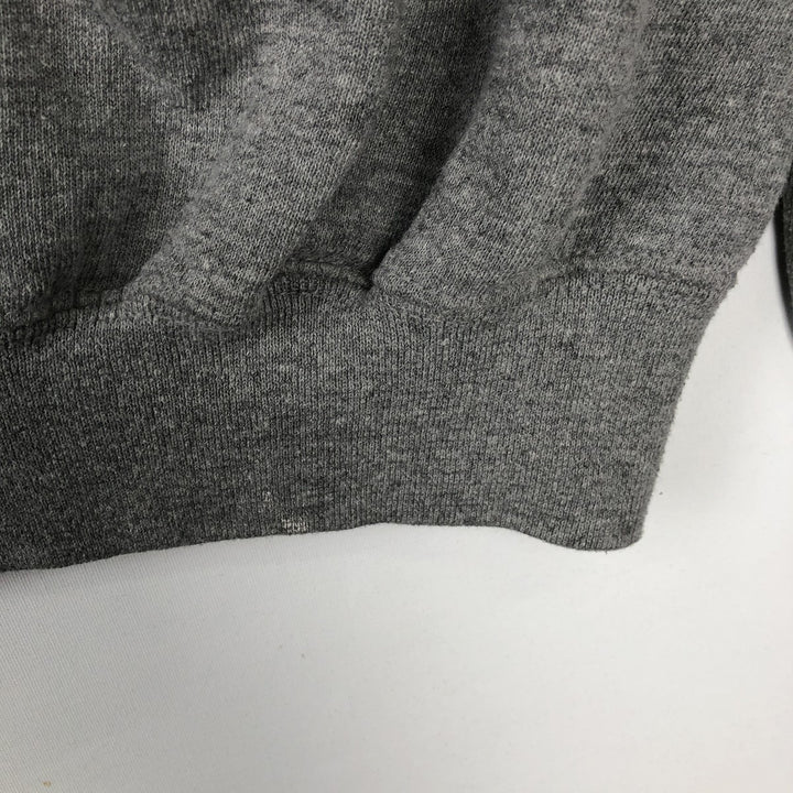 90'S Russell College Sweatshirt, Men's XXL equivalent, Vintage polyester gray type Vintage Second Hand